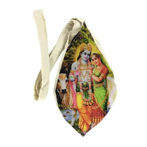 MAYAPURI_Radha_Krishna_Printed_Japa_Mala_Bag_/Chanting_Bag_With_Mala_Counter_/Sakshi_Mala_(Pack_Of_1)