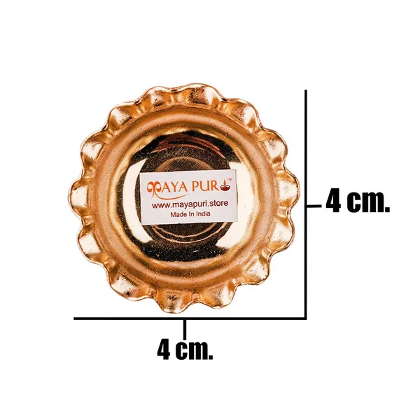 MAYAPURI_Golden_Brass_Bowls_For_Pooja,_Katori,_Tilka_Bowl_For_Puja_-_Pack_Of_21