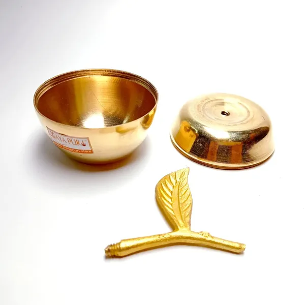 MAYAPURI_Golden_Brass_Sindoor_Box,_Apple_Shape_Kumkum_Dani_Or_Pital_Sindur_Dani