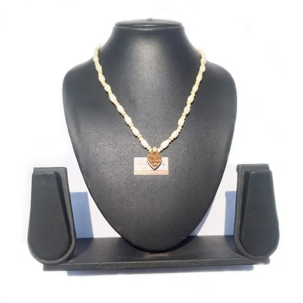 MAYAPURI_Adults_Unisex_Original_Tulsi_Kanthi_Mala_With_Engraved_Radha_Design_Pendant_(Locket)_For_Neck_Or_Tulasi_Mala,_Holy_Basil_Wooden_Necklace__(Pack_Of_1)