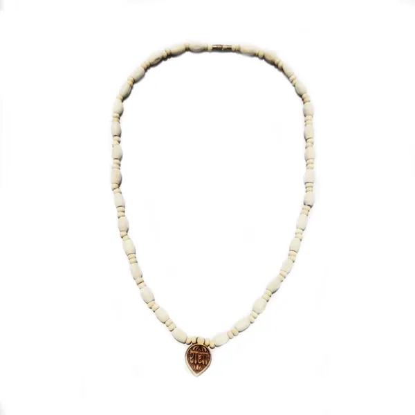 MAYAPURI_Adults_Unisex_Original_Tulsi_Kanthi_Mala_With_Engraved_Radha_Design_Pendant_(Locket)_For_Neck_Or_Tulasi_Mala,_Holy_Basil_Wooden_Necklace__(Pack_Of_1)