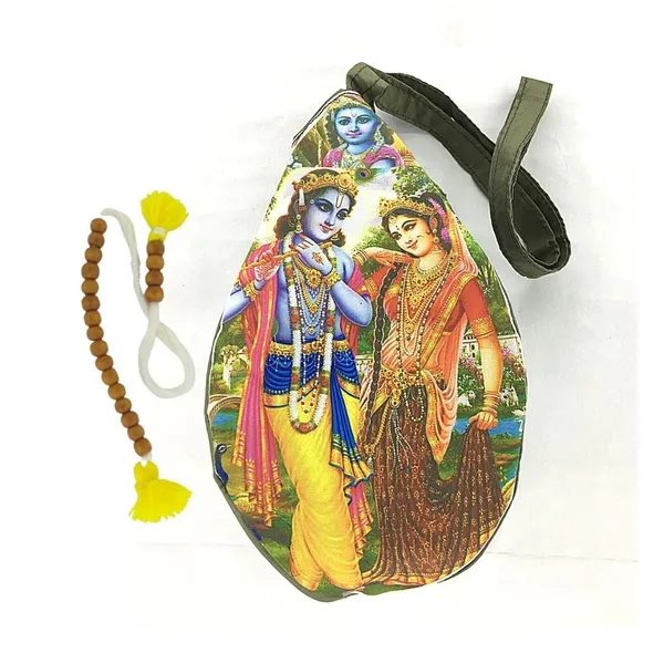 MAYAPURI_Multicolor_Radha_Krishna_Gomukhi_Japa_Mala_Bag_With_Sakshi_Mala_Counter