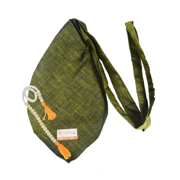 Moss_Green_Cotton_Chanting_Bag_/Japa_Mala_Bag_With_Sakshi_Mala_Counter_For_Daily_Mantra_Jaap