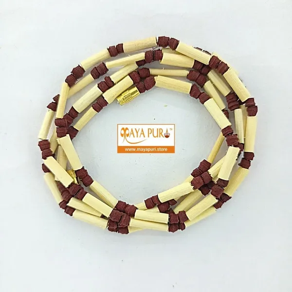 Brown_Unisex_Tulsi_Kanthi_Mala_/Tulasi_Mala_For_Neck,_2_Round_|_Holy_Basil_Necklace