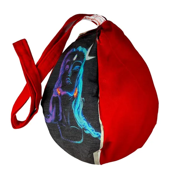 MAYAPURI_Adiyogi_Lord_Shiva_Printed_Gomukhi_Chanting_Bag,_Pure_Cotton_Beads_Bag,_Original_Japa_Mala_Bag,_Jhola_With_Zip_Pocket_And_Sakshi_Mala_Counter_(Pack_Of_1)