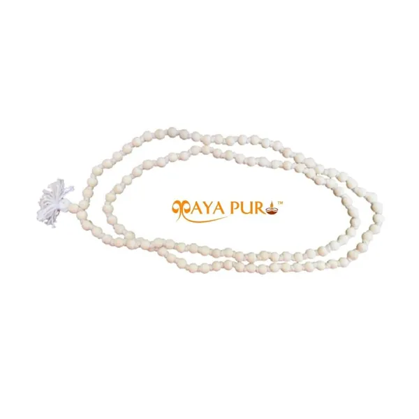 MAYAPURI_Tulsi_Japa_Mala_108_Beads_Original_For_Daily_Mantra_Jaap,_Prayer_108_+_1_Beads