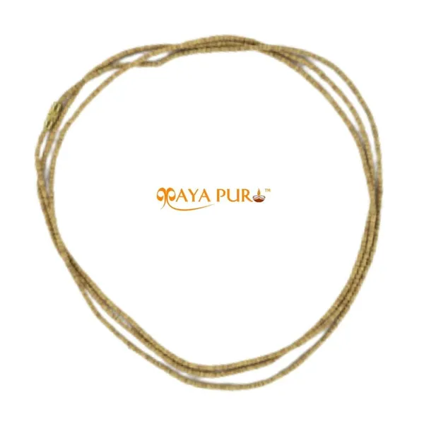 MAYAPURI_Small_Beads_Three_Round_Tulsi_Mala_For_Men_&_Women,_Wooden_Necklace_(Pack_Of_1)