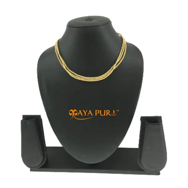 MAYAPURI_Small_Beads_Three_Round_Tulsi_Mala_For_Men_&_Women,_Wooden_Necklace_(Pack_Of_1)