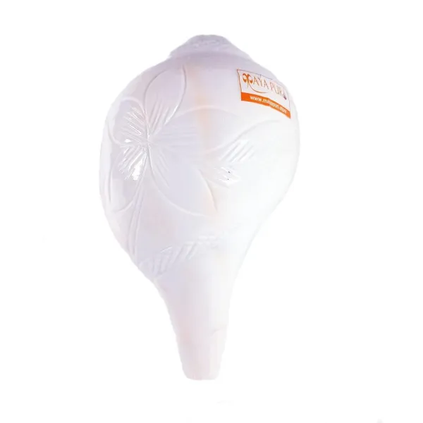 MAYAPURI_White_Loud_Blowing_Shank_For_Puja,_Natural_Blowing_Sankha,_Bajane_Wala_Shank_6_Inches
