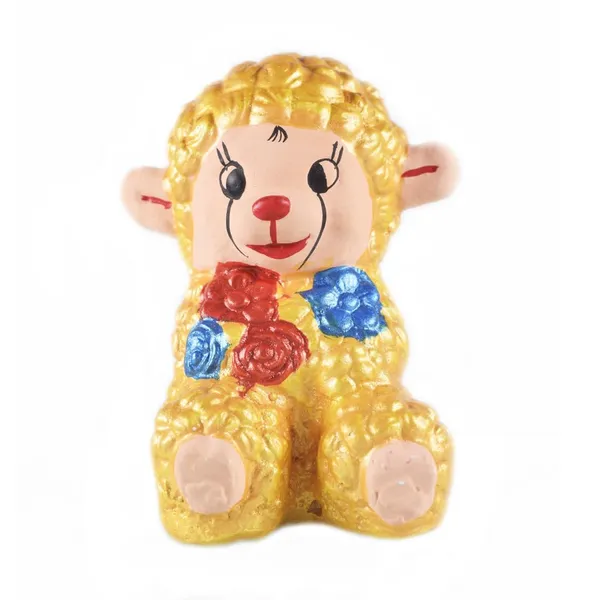 ATNAYAJ_Multicolor_Handmade_Clay_Cartoon_Characters_Baby_Lamb_For_Kids_/Home_Decor_/Gift_Items_(3_Pcs)