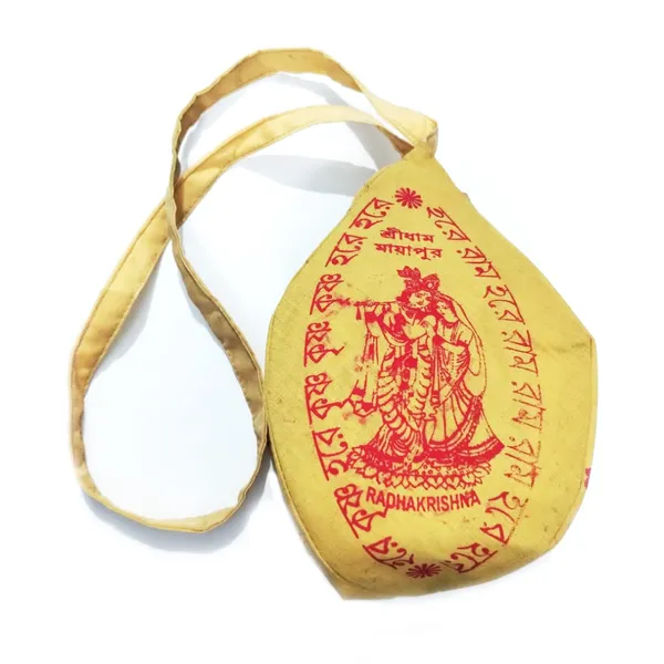 MAYAPURI_Golden_Brass_Cotton_Chanting_Bag_/Japa_Bag_/Beads_Bag_With_Sakshi_Mala_Counter