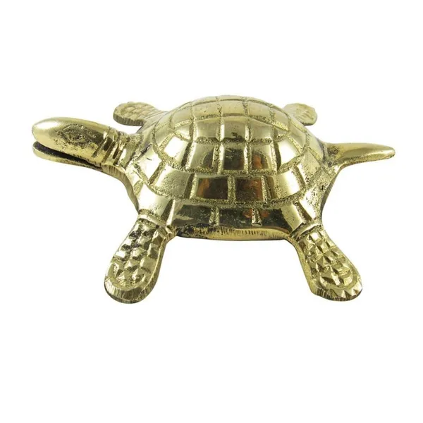 MAYAPURI_Brass_Turtle_For_Vastu_Feng_Shui_Tortoise,_Good_Luck_|_Best_Wishes_Gift_(Pack_Of_1)