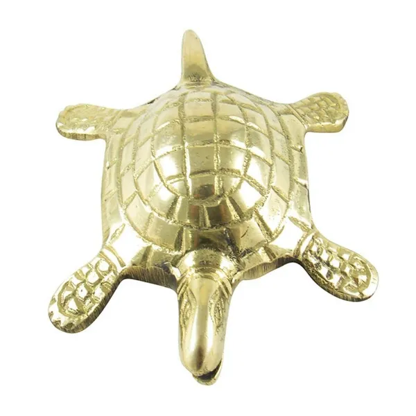MAYAPURI_Brass_Turtle_For_Vastu_Feng_Shui_Tortoise,_Good_Luck_|_Best_Wishes_Gift_(Pack_Of_1)