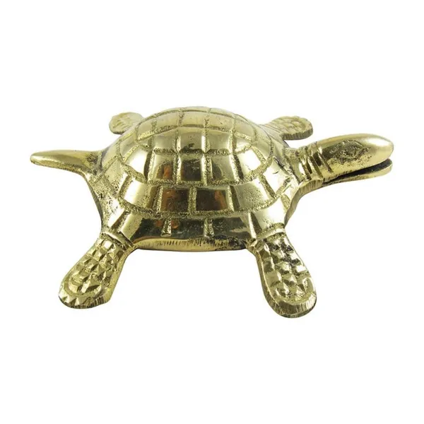 MAYAPURI_Brass_Turtle_For_Vastu_Feng_Shui_Tortoise,_Good_Luck_|_Best_Wishes_Gift_(Pack_Of_1)