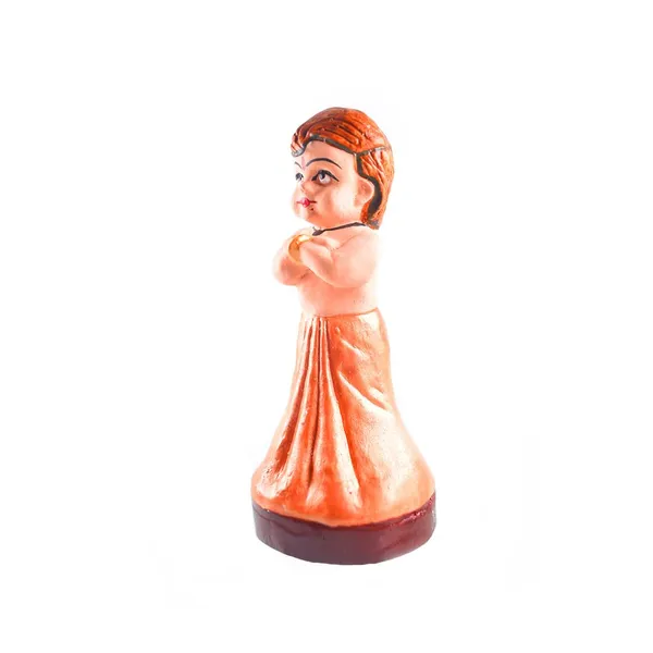 Atnayaj_Handmade_Clay_Cartoon_Characters_Chhota_Bheem_&_Chutki_For_Kids_/Home_Decor_/Gift_Items_(2_Pcs)