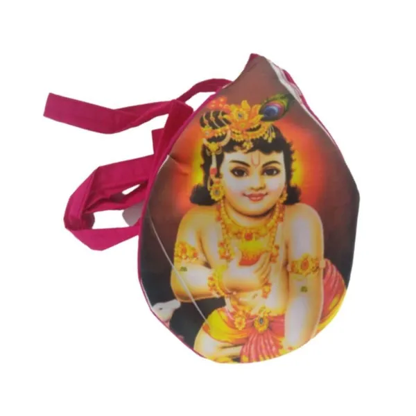 MAYAPURI_Multicolor_Gopal_Printed_Bead_Bag_/Chanting_Bag_/Japa_Bag_With_Sakshi_Mala_Counter