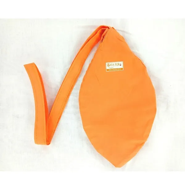 MAYAPURI_Saffron_Bhagwa_Gomaukhi_Japa_Bag_Or_Chanting_Bag_With_108_Beads_Jaap_Mala_and_Sakshi_Mala_Counter