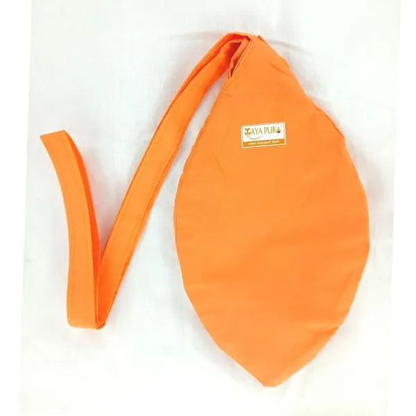 MAYAPURI_Saffron_Bhagwa_Gomaukhi_Japa_Bag_Or_Chanting_Bag_With_108_Beads_Jaap_Mala_and_Sakshi_Mala_Counter