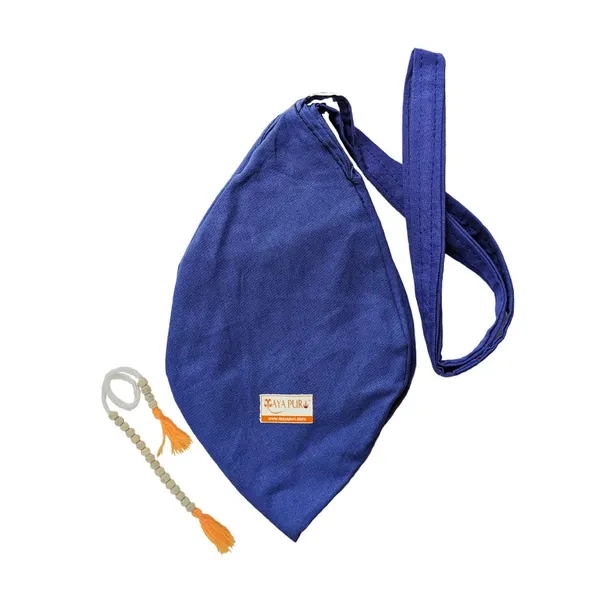 Blue_Pure_Cotton_Chanting_Bag_Or_Gomukhi_Japa_Mala_Bag_Or_Cotton_Bead_Bag_With_Sakshi_Mala_Counter