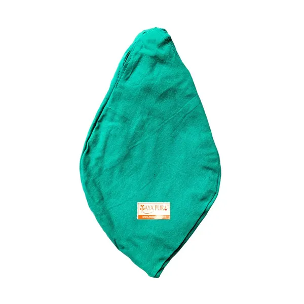 MAYAPURI_Green_Pure_Cotton_Chanting_Bag_Or_Gomukhi_Japa_Mala_Bag_Or_Cotton_Bead_Bag_With_Sakshi_Mala_Counter