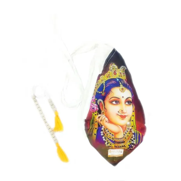 MAYAPURI_Multicolor_Beautiful_Radha_Printed_Chanting_Bag_Or_Japa_Mala_Bag_With_Sakshi_Mala