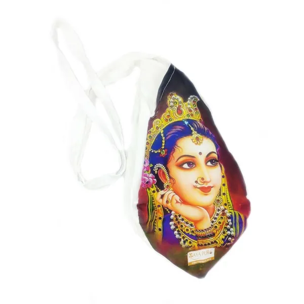 MAYAPURI_Multicolor_Beautiful_Radha_Printed_Chanting_Bag_Or_Japa_Mala_Bag_With_Sakshi_Mala