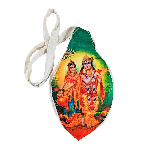MAYAPURI_Multicolor_Beautiful_Radha_Krishna_Printed_Chanting_Bag_/Japa_Bag_With_Sakshi_Mala_Counter