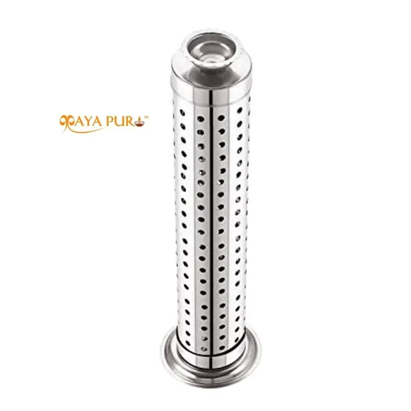 MAYAPURI_Stainless_Steel_Agarbatti_Incense_Stick_Stand_Holder_(Agarbatti_Holder)_For_Home,_Office_(Pack_Of_1)
