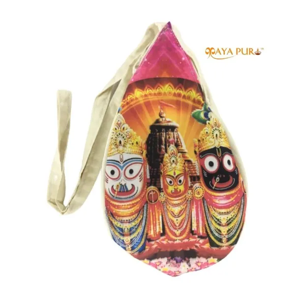 MAYAPURI_Multicolor_Lord_Jagannath_Printed_Chanting_Bag_/Japa_Mala_Bag_With_Zip_Pocket_(Pack_Of_1)