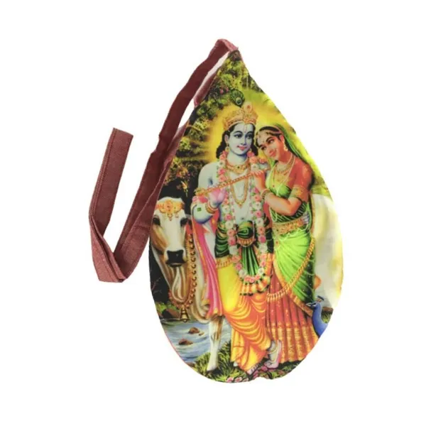 MAYAPURI_Multicolor_Printed_Hare_Krishna_Chanting_Bag_/Gomukhi_Japa_Bag_/Bead_Bag_With_Zip_Pocket_(Pack_Of_1)