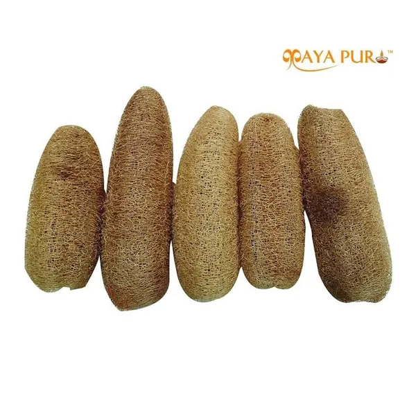 ATNAYAJ_Natural_Organic_Loofah_Body_Scrubbers_For_Bathing,_(Pack_Of_5)