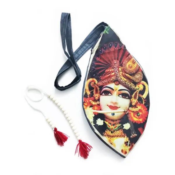 MAYAPURI__Sree_Krishna_Printed_Japa_Bag_/Beads_Bag_/Chanting_Bag_With_Sakshi_Mala