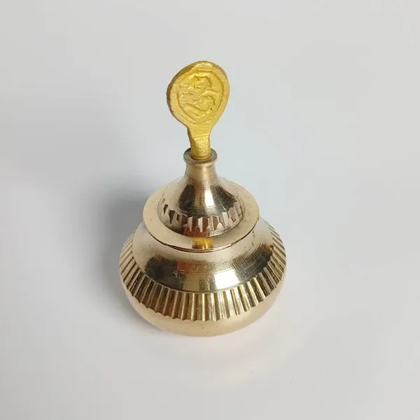 MAYAPURI_Golden_Handmade_Pital_Sindoor_Dibbi_Or_Kumkum_/_Sindur_Box_With_Stick