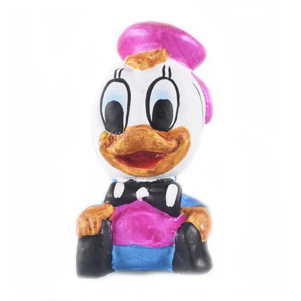 ATNAYAJ_Multicolor_Handmade_Mickey_&_Mouse,_Donald_Duck_&_Baby_Lamb_Eco-Friendly_Clay_Idols_Toys