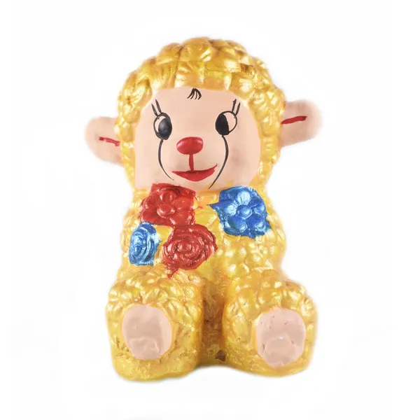 ATNAYAJ_Multicolor_Handmade_Mickey_&_Mouse,_Donald_Duck_&_Baby_Lamb_Eco-Friendly_Clay_Idols_Toys