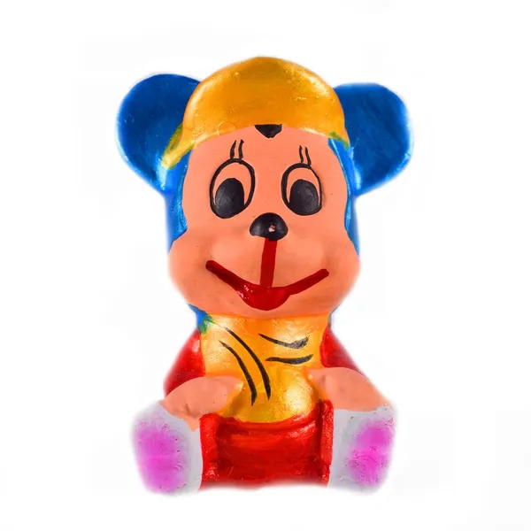 ATNAYAJ_Multicolor_Handmade_Mickey_&_Mouse,_Donald_Duck_&_Baby_Lamb_Eco-Friendly_Clay_Idols_Toys