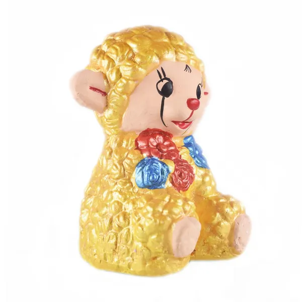 ATNAYAJ_Multicolor_Handmade_Mickey_&_Mouse,_Donald_Duck_&_Baby_Lamb_Eco-Friendly_Clay_Idols_Toys