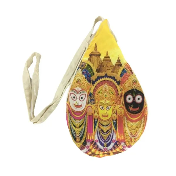 MAYAPURI_Digital_Printed_Chanting_Bag_/Gomukhi_Japa_Bag_With_Zip_Pocket_For_Daily_Mantra_Jaap