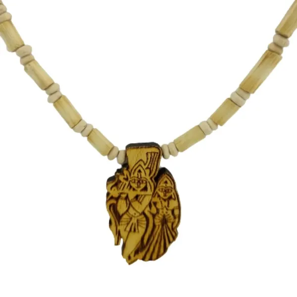 MAYAPURI__Original_Tulsi_Mala_With_Radha_Krishna_Pendant_/Locket_|_Unisex_Adult_Tulasi_Mala
