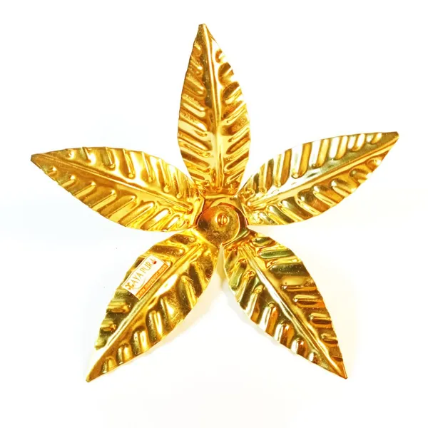 MAYAPURI_Golden_Pital_Amra_Pallav_/Brass_Aam_Patta_/Pooja_Mango_Leaves_For_Puja