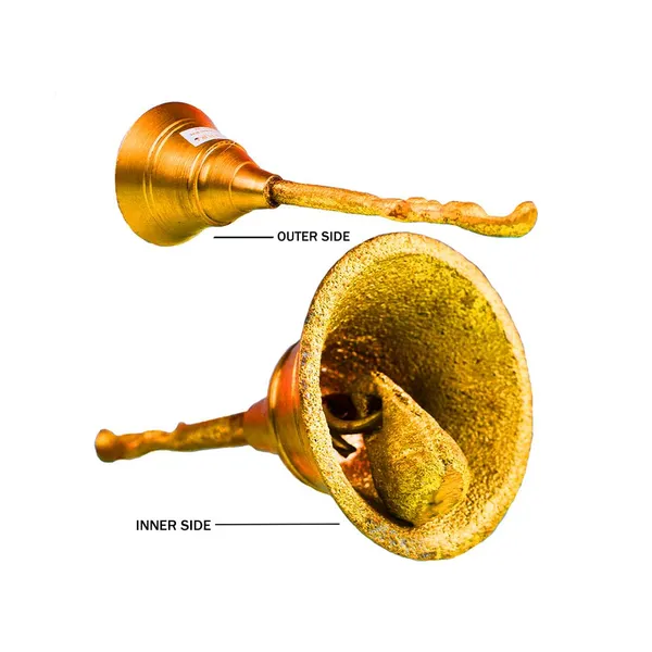 MAYAPURI_Golden_Pital_Puja_Ghanta_|_Pooja_Brass_Ghanti_|_Mandir_Bell