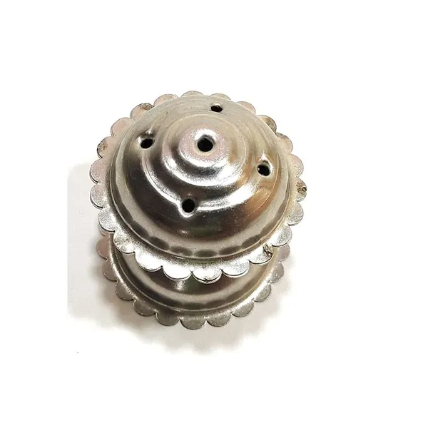 MAYAPURI_Small_Round_Stainless_Steel_Agarbatti_Stand_Holder_/Dhoop_Dhani_-_Pack_Of_6