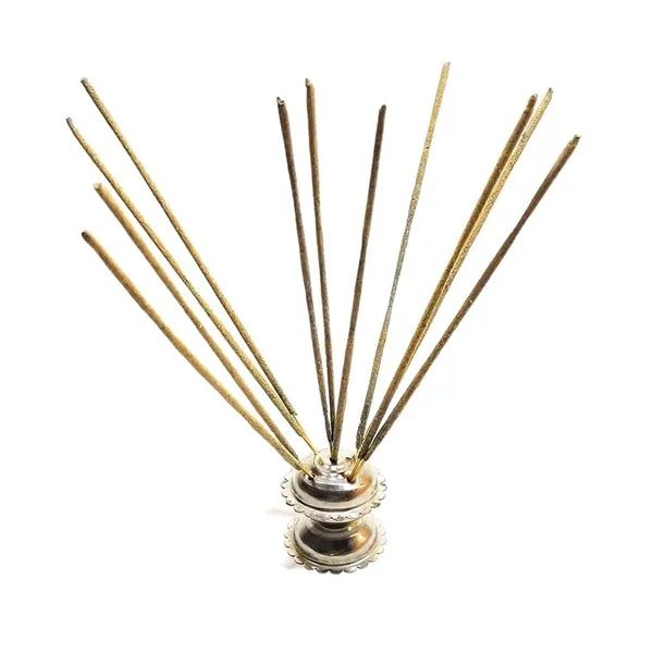MAYAPURI_Small_Round_Stainless_Steel_Agarbatti_Stand_Holder_/Dhoop_Dhani_-_Pack_Of_6
