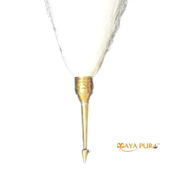 MAYAPURI_Sacred_Whisk_Fan_for_Puja_–_Original_Chaur_Sahib_with_Brass_Handle_for_Spiritual_Worship_and_Ceremonies