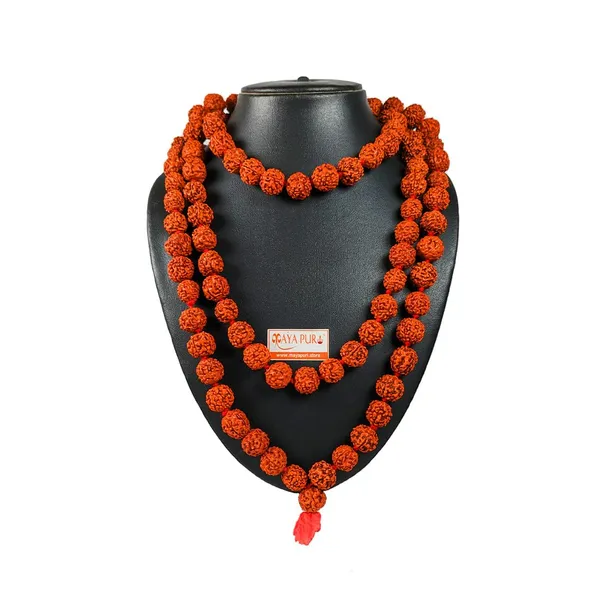 MAYAPURI_Rudraksh_Japa_Mala_108+1_Beads_With_Rudraksh_Bracelet_Combo_Pack_For_Daily_Mantra_Jaap