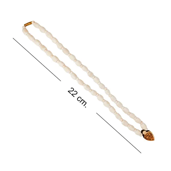 MAYAPURI_Tulsi_Mala_With_Sree_Radha_Engraved_Locket_Sacred_Hindu_Prayer_Beads_Necklace_Suitable_For_Praying,_Mandir,_Pooja_Articles_(Set_Of_1)
