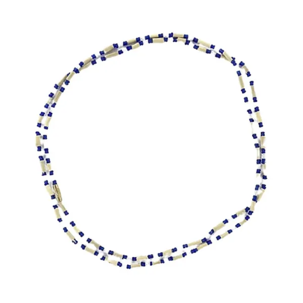 MAYAPURI_Blue_Unisex_Two_Layer_Tulsi_Kanthi_Mala_/Tulasi_Mala_Or_Holy_Basil_Necklacefor_Unisex_Adult