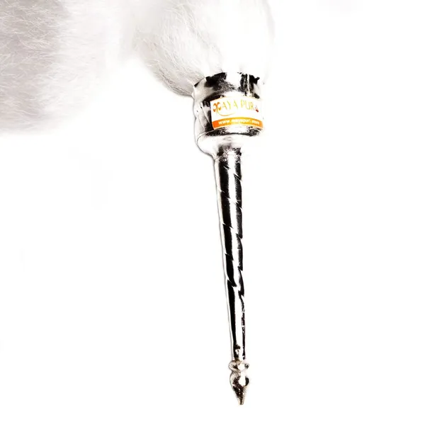 MAYAPURI_White_Chaur_Sahib_with_Elegant_Handle_for_Mandir_and_Gurudwara_Sahib_–_Ethical_Chawar_for_Pooja_Rituals,_Size:_30_Inches