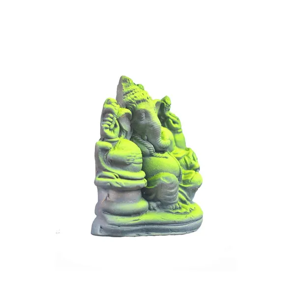 ATNAYAJ_Handmade_Clay_Sree_Ganesh_Murti_Idol_For_Puja_/Ganapati_Statue_For_Decoration_/Gift_Item