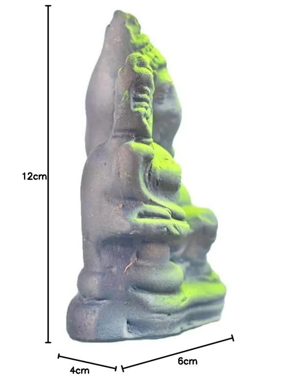 ATNAYAJ_Handmade_Clay_Sree_Ganesh_Murti_Idol_For_Puja_/Ganapati_Statue_For_Decoration_/Gift_Item
